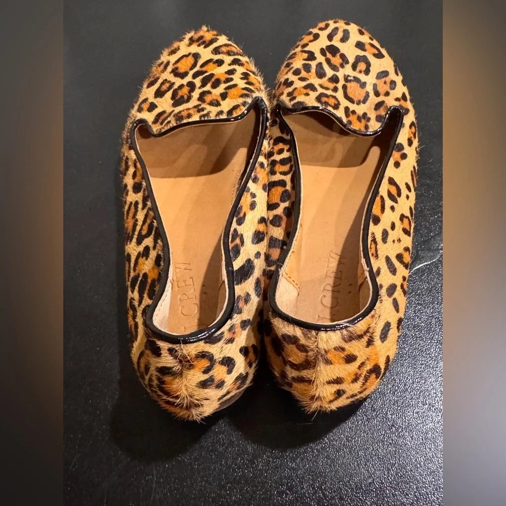 J. Crew Leopard Print Flats size 7.5